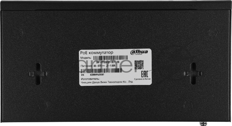 Коммутатор DAHUA DH-PFS3010-8ET-96, 10-Port Unmanaged Desktop Switch with 8-Port PoE