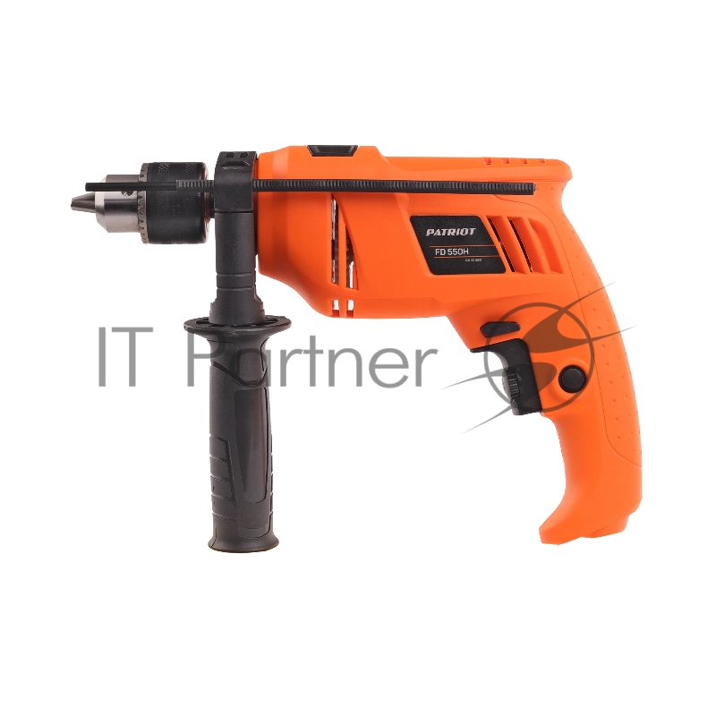 Дрель электрическая ударная PATRIOT FD 550H, 600Вт, 3000об/мин, 44800уд/мин, макс.диаметр сверления 13мм