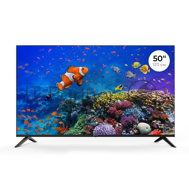 Телевизор Триколор 4K Ultra HD 50” Smart (+1 год подписки), черный