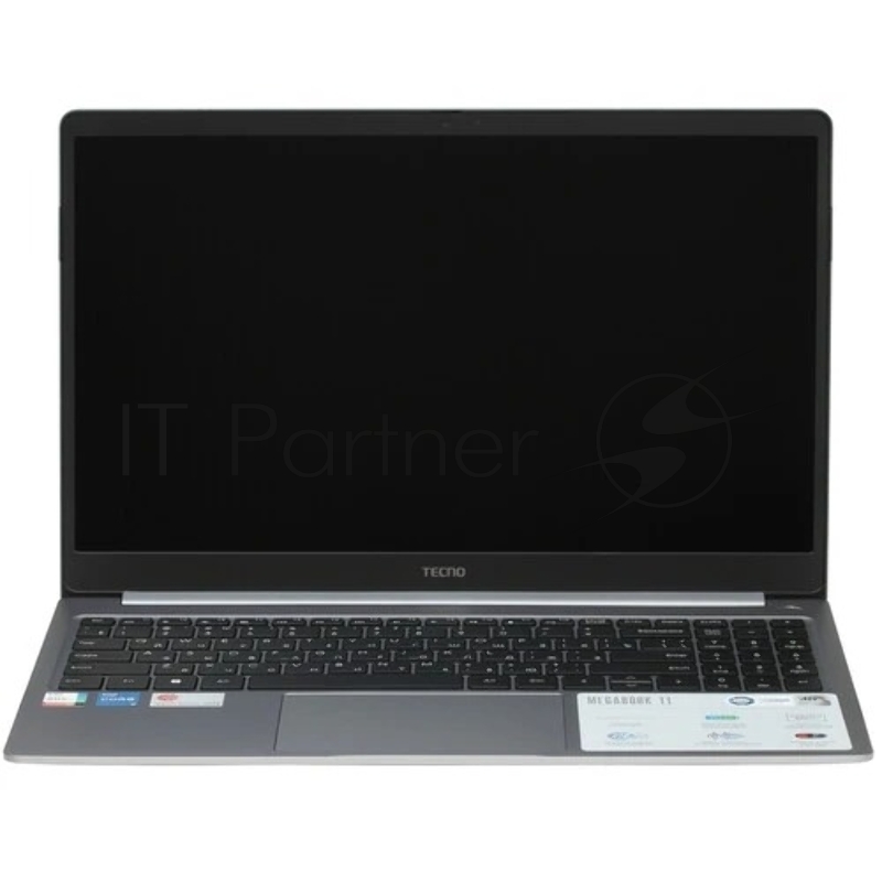 Ноутбук Megabook T1, серебристый, 15.6 IPS FHD, (Ryzen 5 5560U/16Gb/512Gb SSD/noOS) (T1 R5 16+512G Silver DOS)