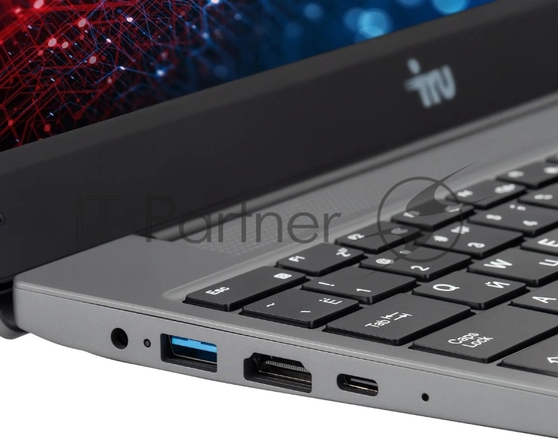 Ноутбук IRU Tactio 14RLH Ryzen 3 3200U 8Gb SSD256Gb AMD Radeon 14 IPS FHD (1920x1080) Free DOS grey 4000mAh (2058883)