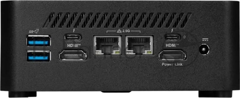 ПК MSI Cubi NUC 1M-045XRU, черный, Intel Core 3 100U/8GB/512GB/Intel UHD/WF6E/BT5.3/120W/AirCooling