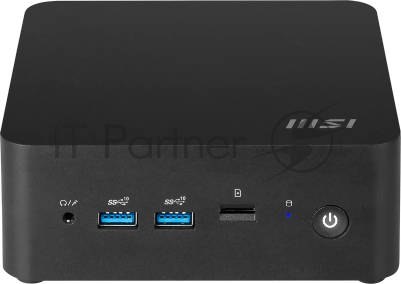 ПК MSI Cubi NUC 1M-095RU, черный, Intel Core 7 150U/16GB/512GB/IrisXE/WF6E/BT