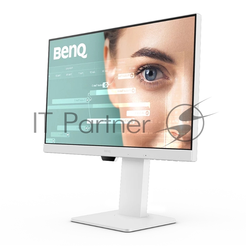 Мониторы Benq GW2486TC 23.8, 1920x1080, IPS, 100Hz, 1300:1, 250cd, 5ms, HDMI, DP, Speakers, Height adj 130, Pivot, Flicker-freeLow Blue Light, 3Y, White