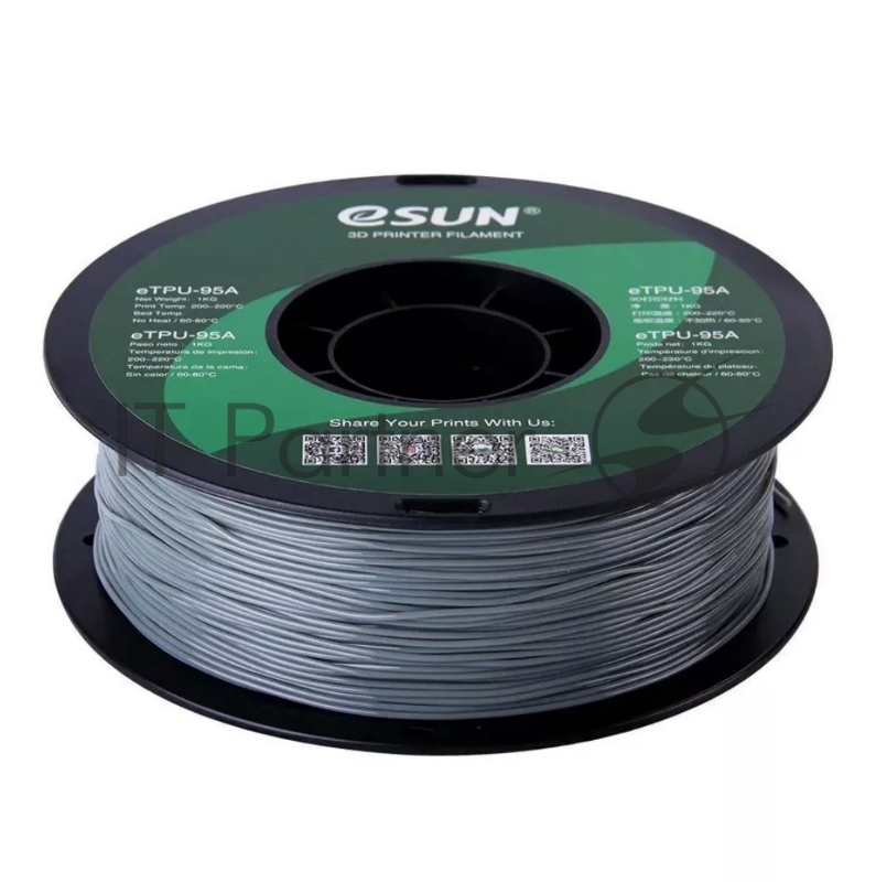 Пластик для принтера 3D Esun eTPU-95A175H1 TPU d1.75мм 1кг 1цв.