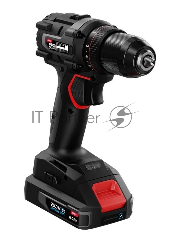 Дрель-шуруповерт аккумуляторная Deli DE-DZ20-2D2 (2 АКБ*2Ач+ЗУ, 20В, 13мм, 70Нм, сумка)