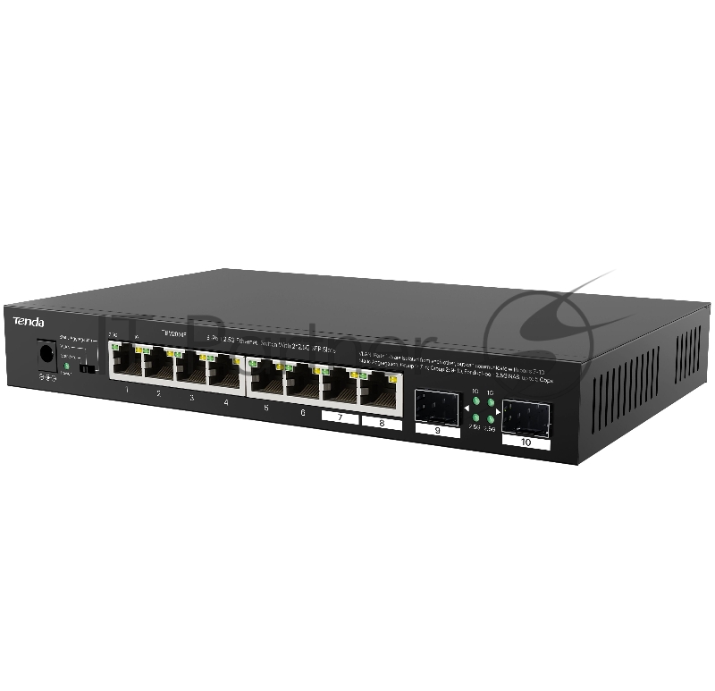 Коммутатор 8PORT 2.5G /2SFP TEM2010F TENDA
