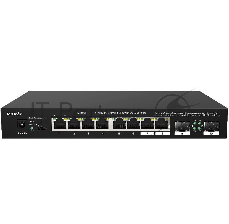 Коммутатор 8PORT 2.5G /2SFP TEM2010F TENDA