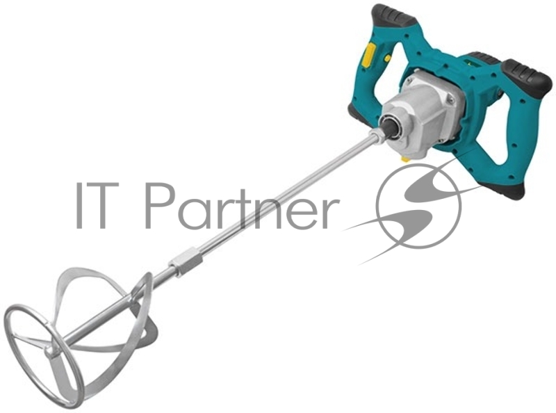 Миксер 1200 Вт, 0-580 / 0-800 об/мин, 50 Нм, 100 л, двухскоростной, металл.корпус, рез.накл., коробка