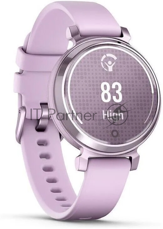 Смарт-часы Garmin Lily 2 Active серебристый, фиолетовый жасмин 38мм