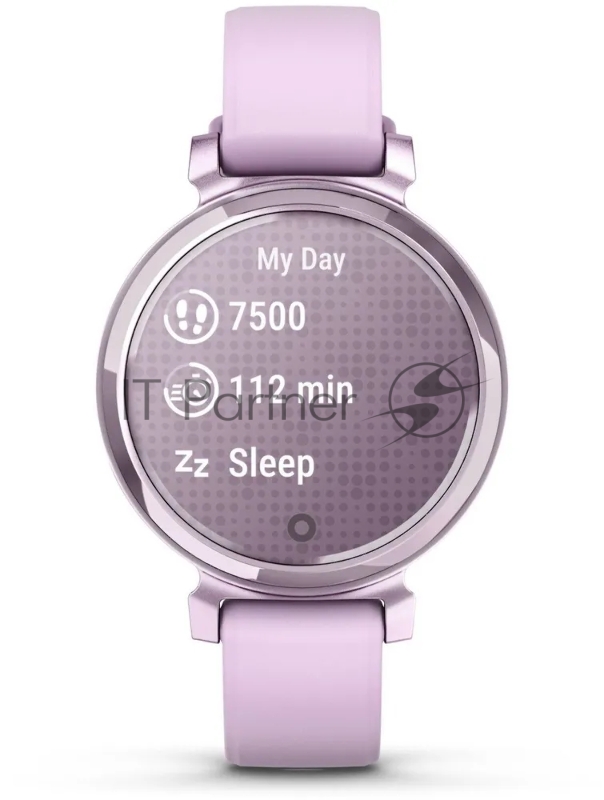 Смарт-часы Garmin Lily 2 Active серебристый, фиолетовый жасмин 38мм
