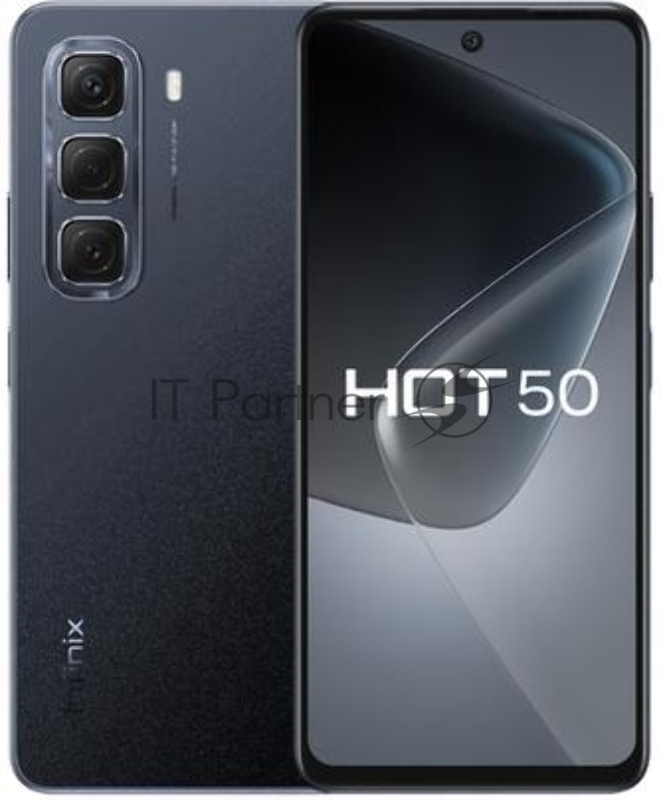 Смартфон Infinix HOT 50i X6531B, 6/128Gb, черный
