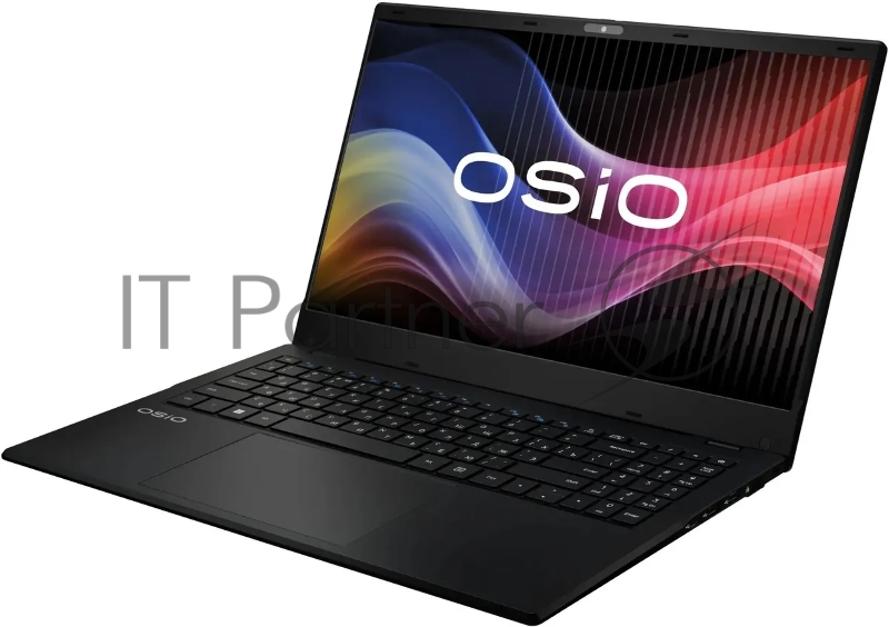Ноутбук Osio BaseLine B150i-005b N-series N100 8Gb SSD512Gb Intel UHD Graphics 15.6 IPS FHD (1920x1080) noOS black WiFi BT Cam 5000mAh