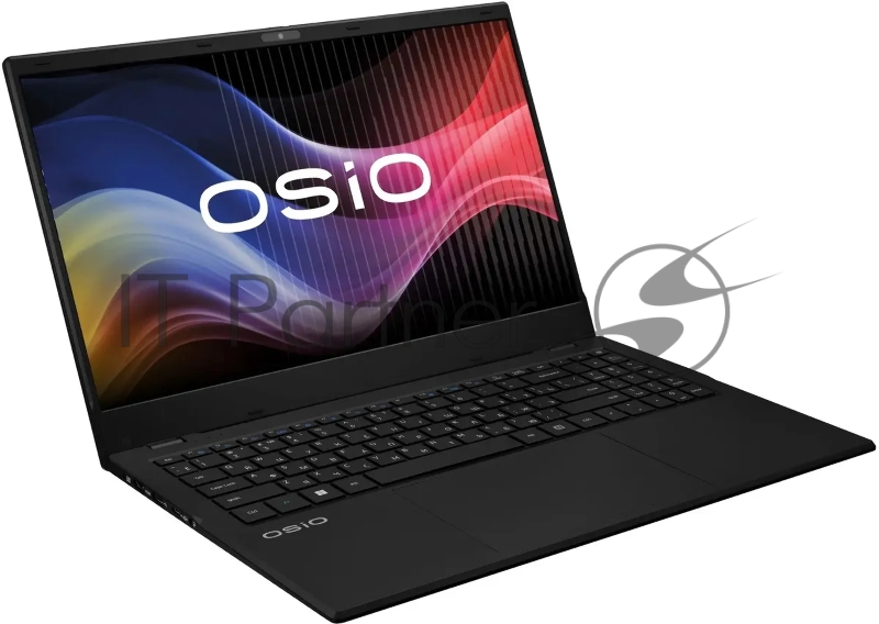 Ноутбук Osio BaseLine B150i-005b N-series N100 8Gb SSD512Gb Intel UHD Graphics 15.6 IPS FHD (1920x1080) noOS black WiFi BT Cam 5000mAh
