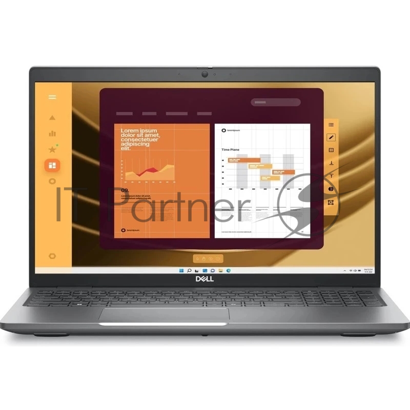 Ноутбук Dell Latitude 5550 15.6(1920x1080 (матовый) IPS)/Intel Core Ultra 5 135U(1.6Ghz)/8192Mb/512SSDGb/n Graphics/Cam/BT/WiFi/42WHr/war 1y/1.62kg/Silver/Ubuntu (210-BLMP) Eng kbd