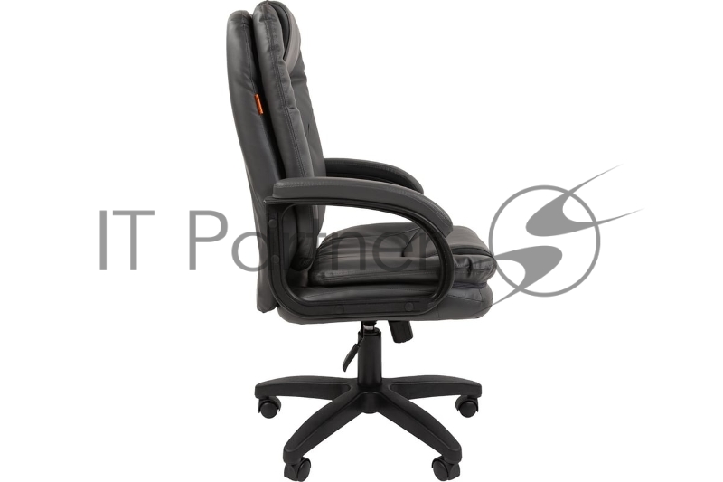 Офисное кресло CHAIRMAN 668 LT N серое (экопремиум, черный пластик)