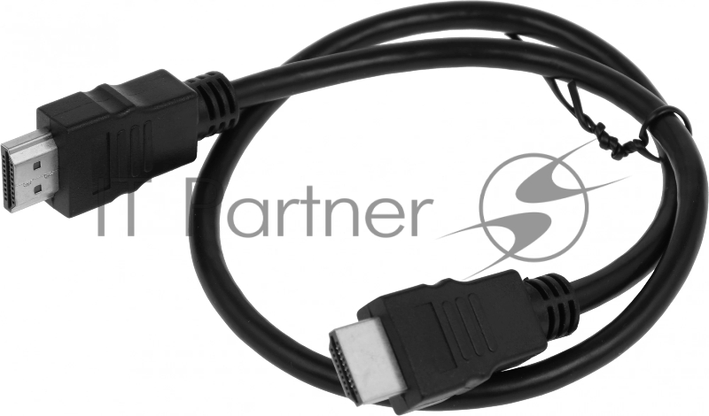 Кабель соединительный аудио-видео Premier 5-813 HDMI (m)/HDMI (m) 0.5м. феррит.кольца черный (5-813 0.5)