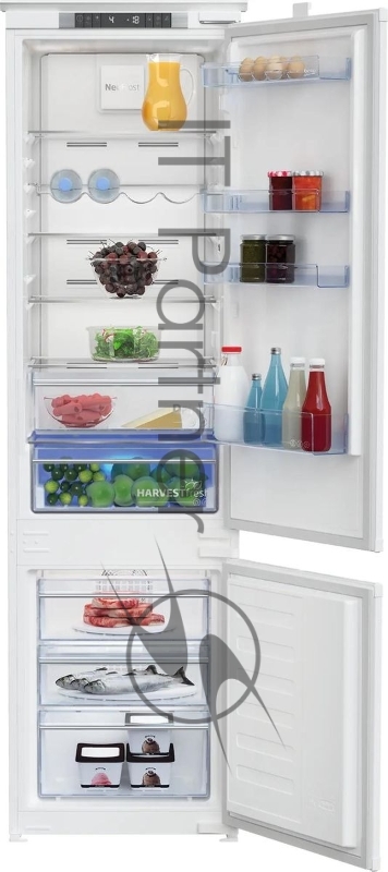 Холодильник Beko BCNA306E3S белый, 2 камеры, 215/69 л., морозилка снизу, No Frost