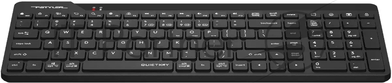 Клавиатура A4Tech Fstyler FBK23 AS черный USB беспроводная BT/Radio (FBK23 AS)