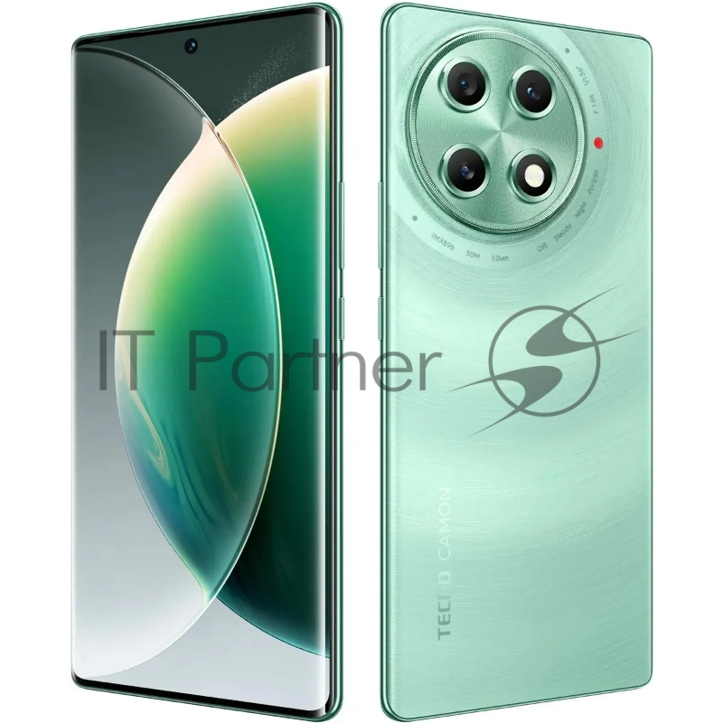 Смартфон Tecno CAMON 30S Pro (CLA6) 8/256GB Silver Green/зелёный
