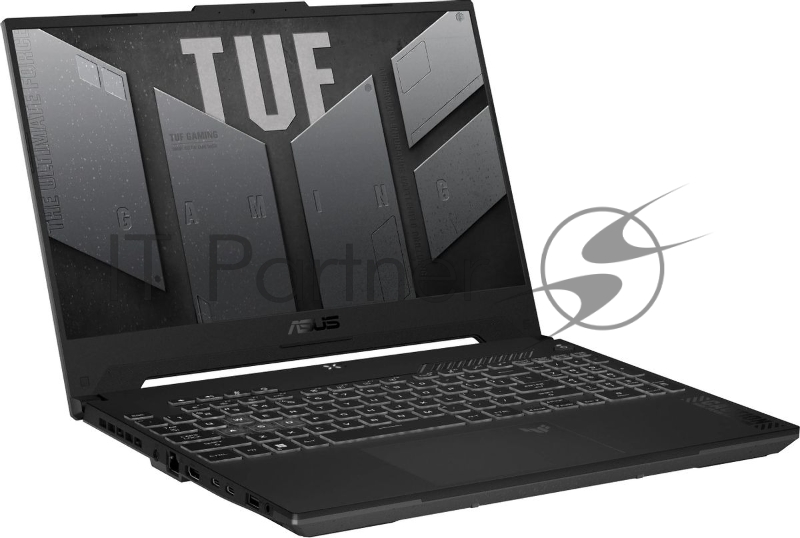 Ноутбук ASUS TUF F15 FX507VU-LP328, 15.6 1920x1080/Intel Core i7-13620H/RAM 16Гб/SSD 512Гб/RTX 4050 6Гб/ENG|RUS/без ОС, 2.2 кг, серый