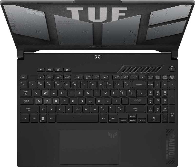 Ноутбук ASUS TUF F15 FX507VU-LP328, 15.6 1920x1080/Intel Core i7-13620H/RAM 16Гб/SSD 512Гб/RTX 4050 6Гб/ENG|RUS/без ОС, 2.2 кг, серый