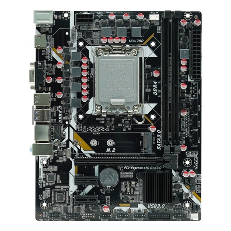Материнская плата Afox IH610D4-MA5-V2 Motherboard H610 giga lan Micro-ATX