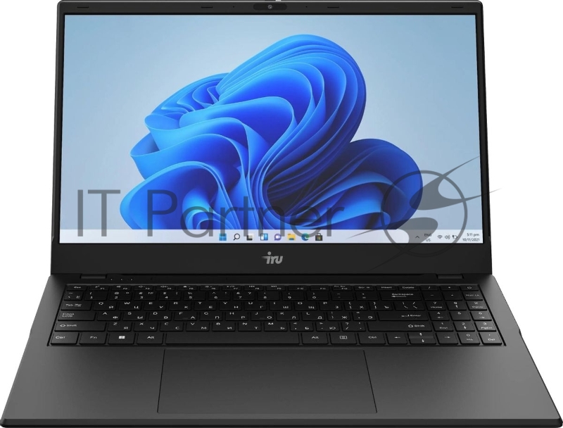 Ноутбук IRU Planio 15ING N100 8Gb SSD512Gb Intel Iris Xe graphics 15.6 IPS FHD (1920x1080) Windows 11 Professional black 6000mAh (2059105)