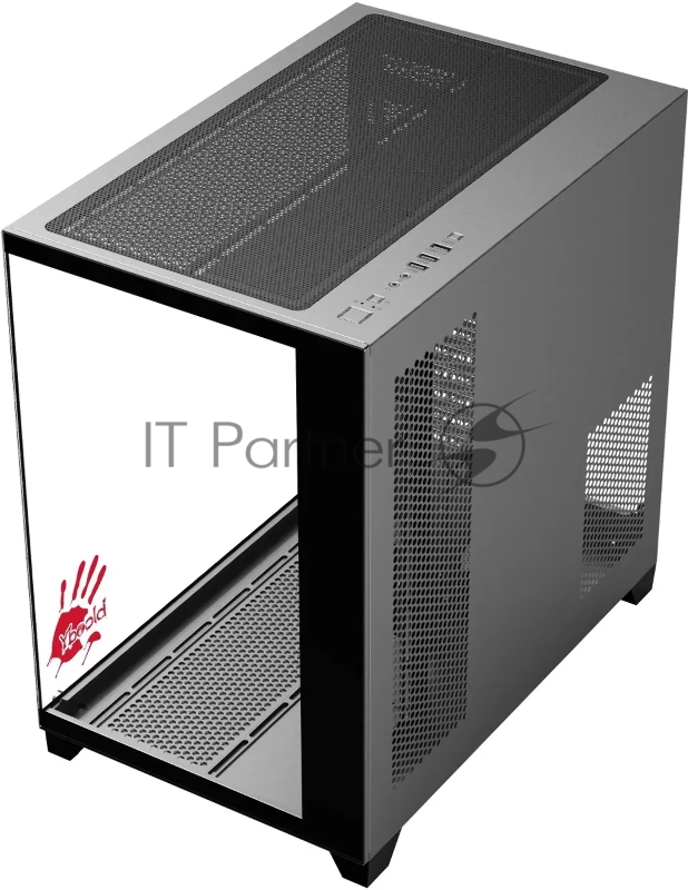 Корпус Bloody BD-CC111 черный без БП ATX 10x120mm 1xUSB2.0 1xUSB3.0 audio