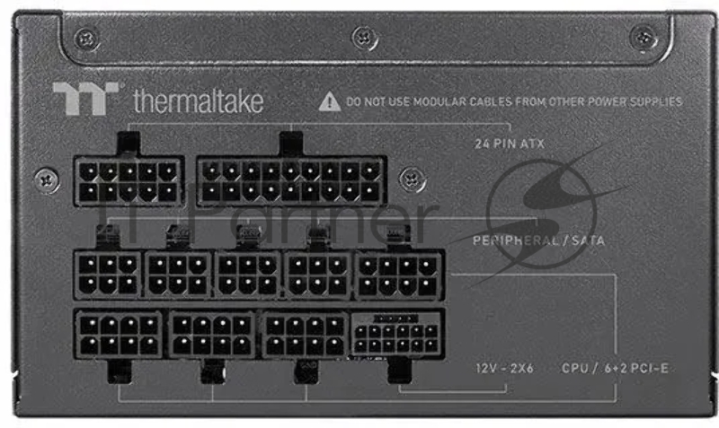 Блок питания Thermaltake ATX 750W Toughpower GT Gen.5 80+ gold (20+4pin) APFC 140mm fan 9xSATA Cab Manag RTL