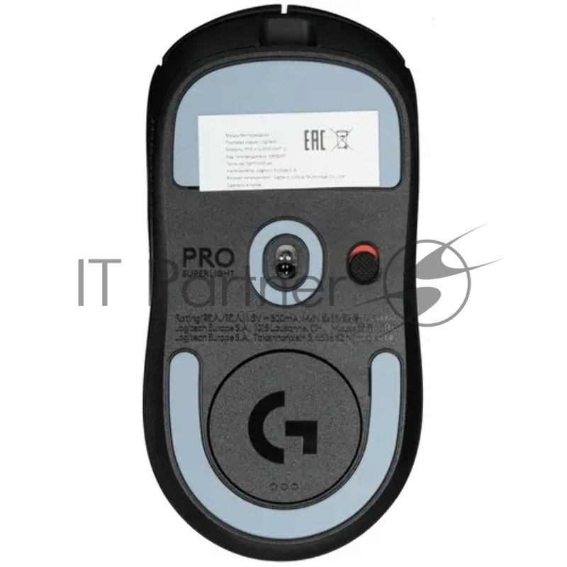 Мышь LOGITECH G PRO X Superlight 2 чёрная беспроводная игровая (2,4 ГГц, 5 кнопок, LIGHTFORCE hybrid switches, HERO 2, 32000 dpi, USB, 910-006632)