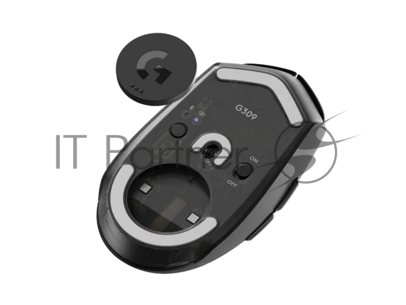 Мышь Logitech G309 Lightspeed черный оптическая 25600dpi беспров. BT 6but (910-007201)