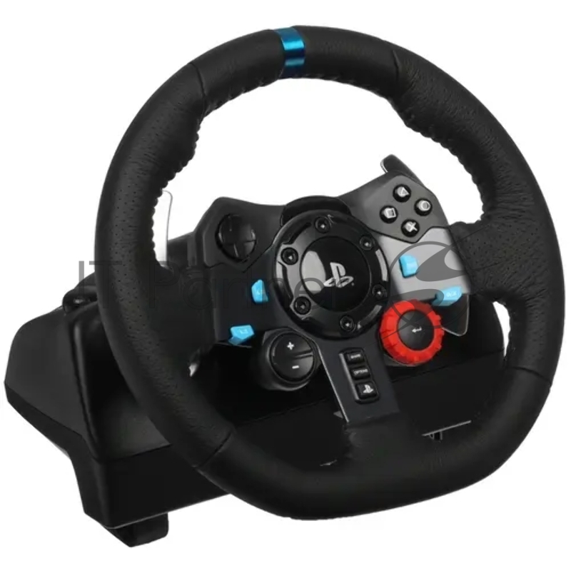 Руль LOGITECH G29 игровой (USB, для PS и PC, педали, виброотдача, 941-000113/941-000112/941-0001