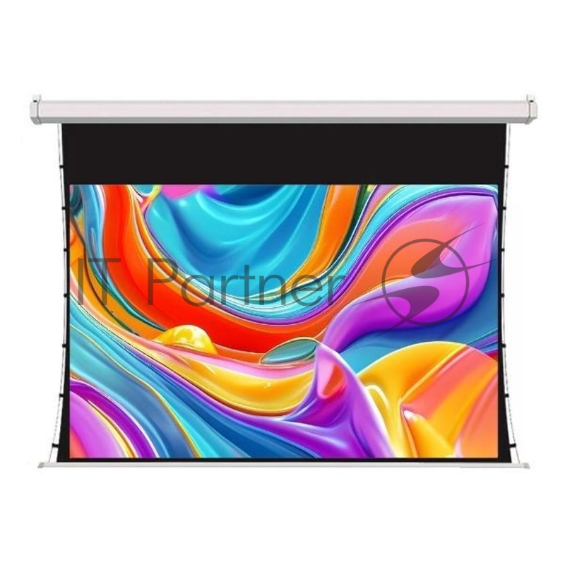 Экран для проектора SOK SCPSMT-298x168ED30-GR 135 16:9 настенно-потолочный, моторизованный с боковым натяжением, серый, ED30 см