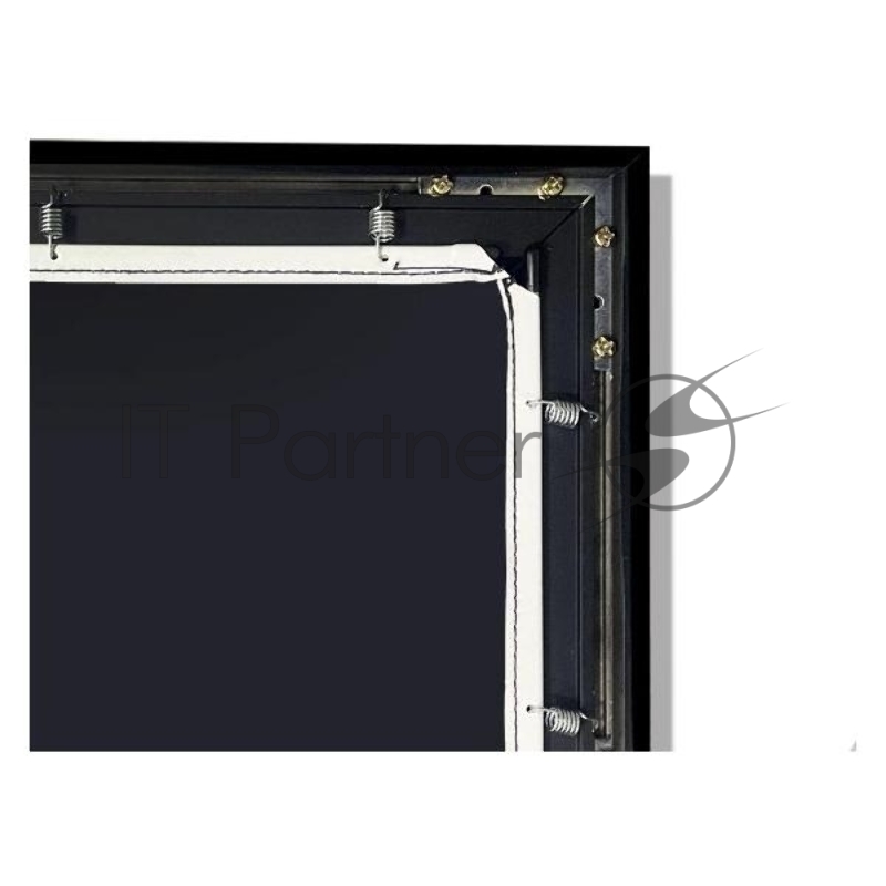 Экран для проектора SOK SCFRV-266x150G 120 16:9 на бархатной раме, High Contrast Gray, черная рама