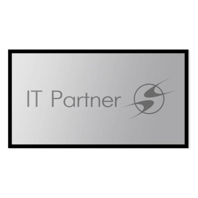 Экран для проектора SOK SCFRV-266x150G 120 16:9 на бархатной раме, High Contrast Gray, черная рама