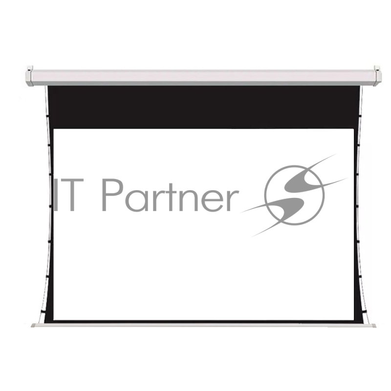 Экран для проектора SOK SCPSMT-332x186FG-ED30 150 16:9 настенно-потолочный, моторизованный с боковым натяжением, белый, ED30 см