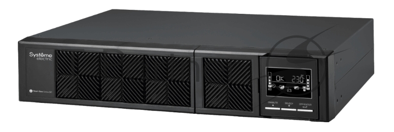 ИБП Systeme Electriс Smart-Save Online SRT, 1500VA/1500W, On-Line, Extended-run, Rack 2U(Tower convertible), LCD, Out: 8xC13, SNMP Intelligent Slot, USB, RS-232