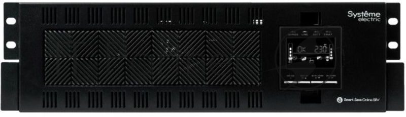 ИБП Systeme Electriс Smart-Save Online SRV, 10000VA/9000W, On-Line, Extended-run, Rack 6U(Tower convertible), LCD, Out: Hardwire, SNMP Intelligent Slot, USB, RS-232