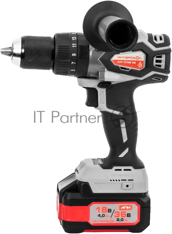 Дрель-шуруповерт Интерскол ДАУ-13/36В 140 аккум. патрон:быстрозажимной (852.2.2.70)