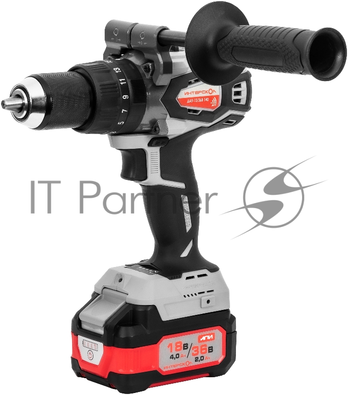 Дрель-шуруповерт Интерскол ДАУ-13/36В 140 аккум. патрон:быстрозажимной (852.2.2.70)