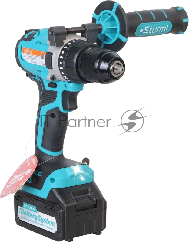 Дрель-шуруповерт Sturm! CD2080 аккум. патрон:быстрозажимной (кейс в комплекте)