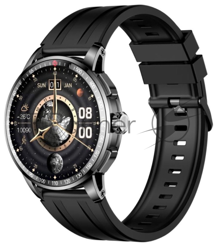 Смарт Часы itel ISW-N8 Meteorite Grey Silicone Strap