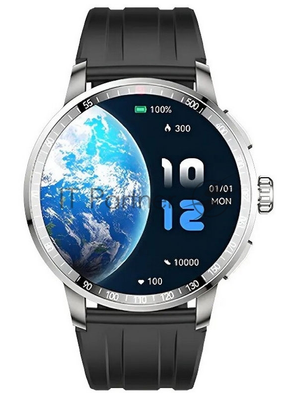 Смарт Часы itel ISW-N8 Meteorite Grey Silicone Strap