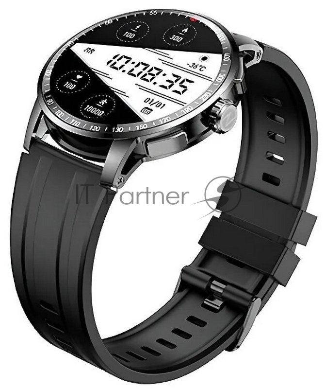 Смарт Часы itel ISW-N8 Meteorite Grey Silicone Strap