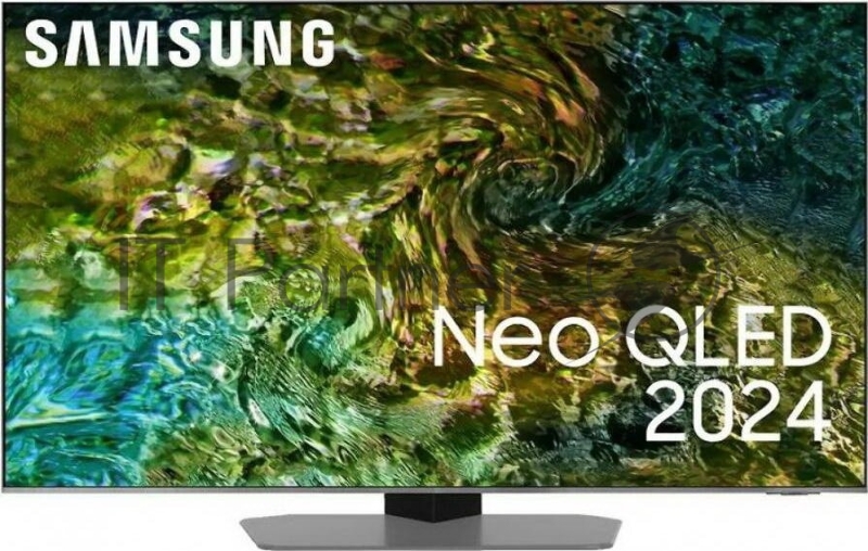 Телевизор ЖК 55 Samsung/ 55, NeoQLED, Ultra HD, Tizen Smart TV, 120 Hz, HDR10+, Wi-Fi, Voice, DVB-T2/C/S2, Bluetooth, CI+(1.4), FreeSync Premium PRO, 4.2.2Ch 60W, OTS Lite, 4HDMI, 2USB, Carbon Silver 2024
