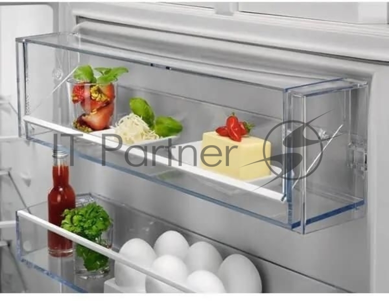 Холодильник AEG TSC7G181ES белый 2-хкамерн. 194/62 л., морозилка снизу, No Frost