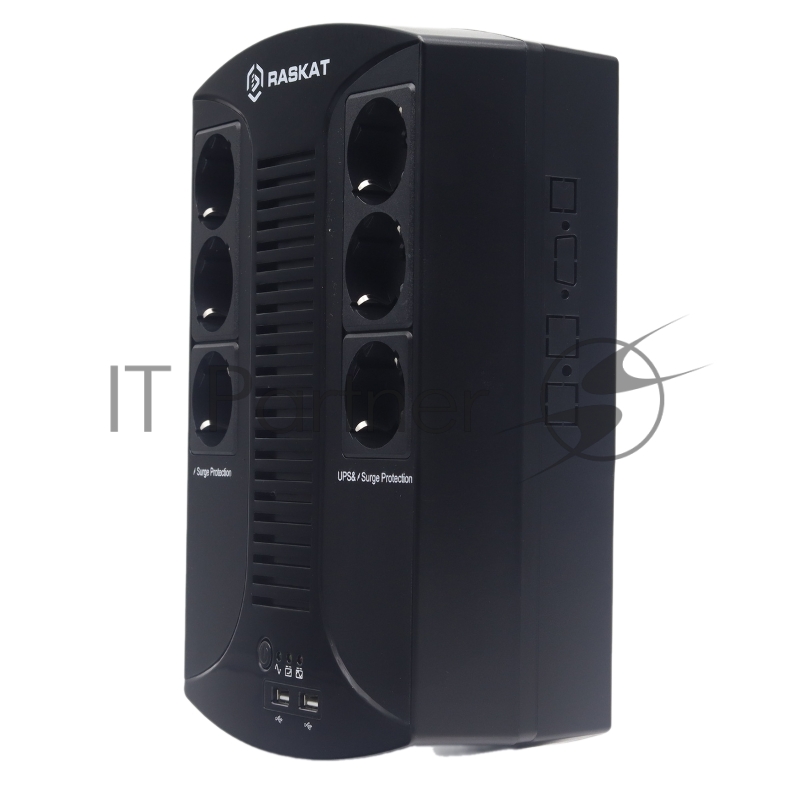 Источник бесперебойного питания (ИБП) Raskat VS-650VA 650VA, 390Вт, 6хCEE 7