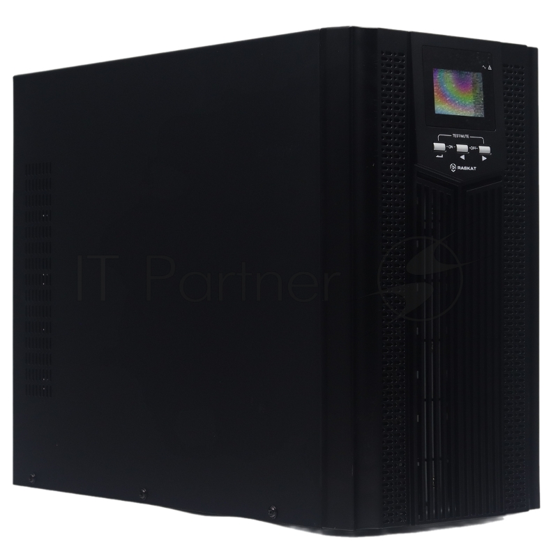 Источник бесперебойного питания (ИБП) Raskat HIO-3000VA+ (3000ВА, 2700Вт, 6xIEC320, LCD, USB type-B, 1xRS232, чистая синусоида)