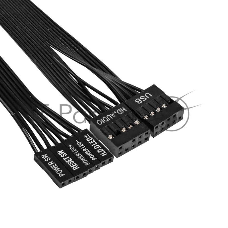 Корпус Minitower ExeGate BAA-303-AAA350 (mATX, БП AAA350 с вент. 8см, 2*USB, HD Audio, черный)